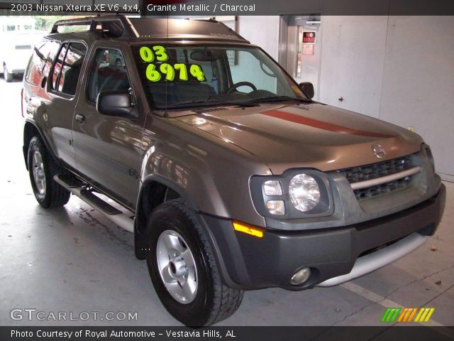 2003 Nissan Xterra XE V6 4x4 in Granite Metallic