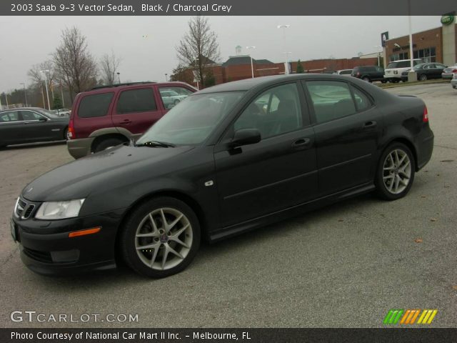 2003 Saab 9-3 Vector Sedan in Black