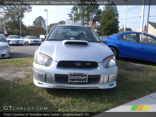 2004 Subaru Impreza WRX STi in Platinum Silver Metallic