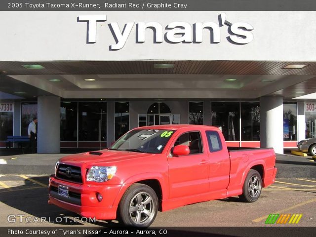 2005 Toyota Tacoma X-Runner in Radiant Red