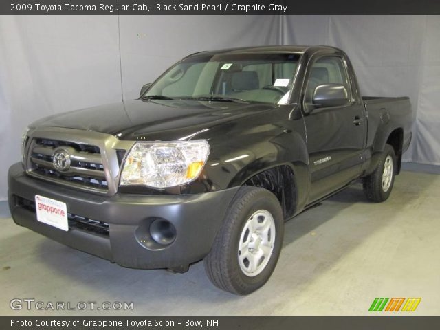 2009 Toyota Tacoma Regular Cab in Black Sand Pearl