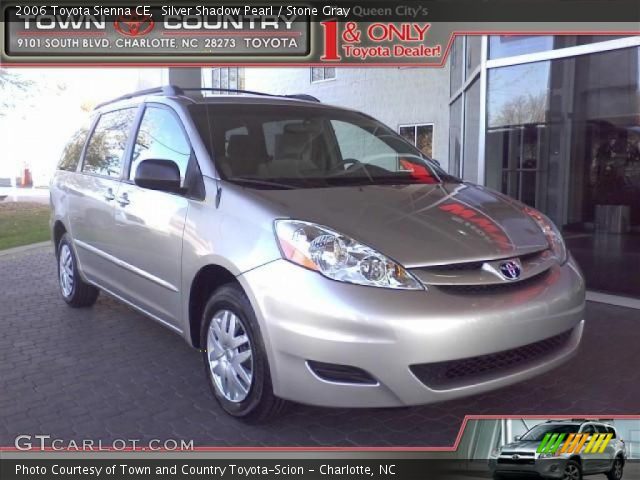 2006 Toyota Sienna CE in Silver Shadow Pearl