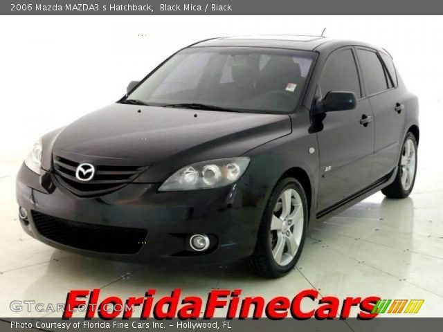 2006 Mazda MAZDA3 s Hatchback in Black Mica