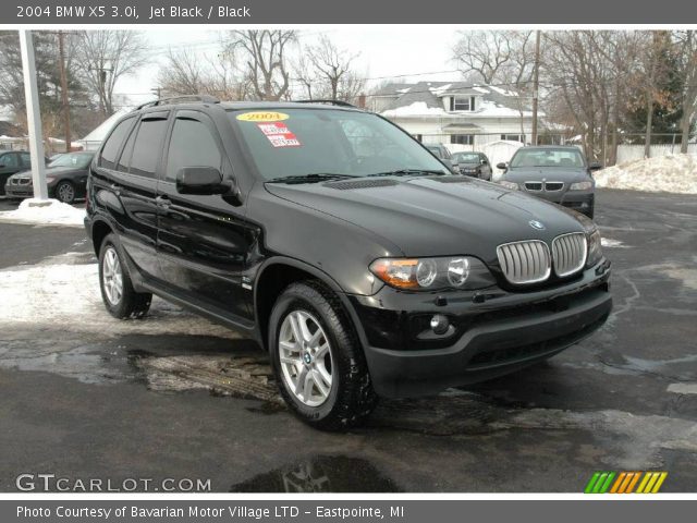 2004 BMW X5 3.0i in Jet Black