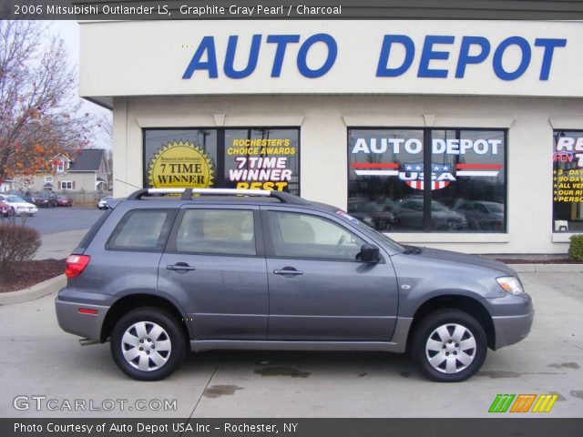 2006 Mitsubishi Outlander LS in Graphite Gray Pearl