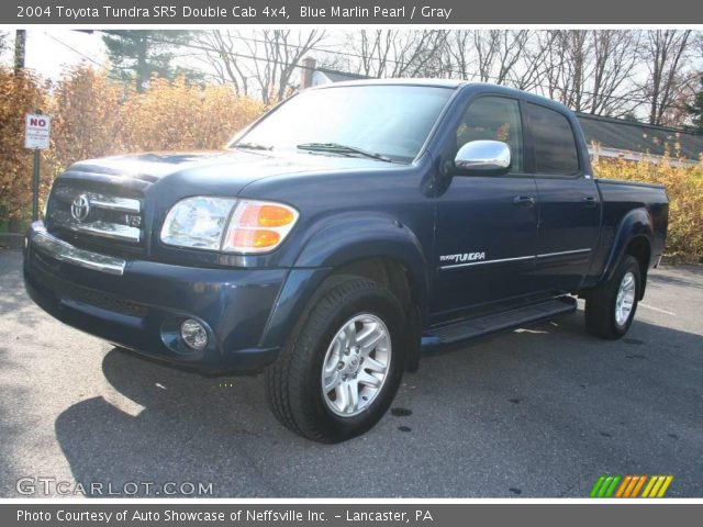 2004 Toyota Tundra SR5 Double Cab 4x4 in Blue Marlin Pearl