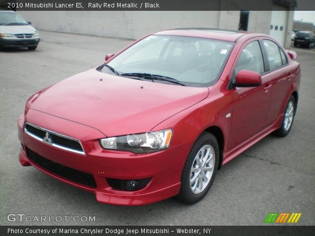 2010 Mitsubishi Lancer ES in Rally Red Metallic