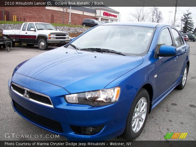 2010 Mitsubishi Lancer ES in Octane Blue Metallic
