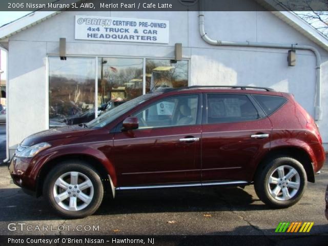 2006 Nissan Murano SL AWD in Merlot Pearl