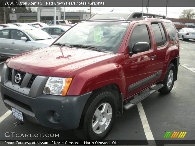2006 Nissan Xterra S in Red Brawn Pearl