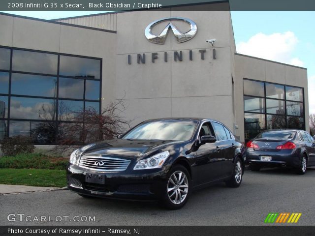 2008 Infiniti G 35 x Sedan in Black Obsidian