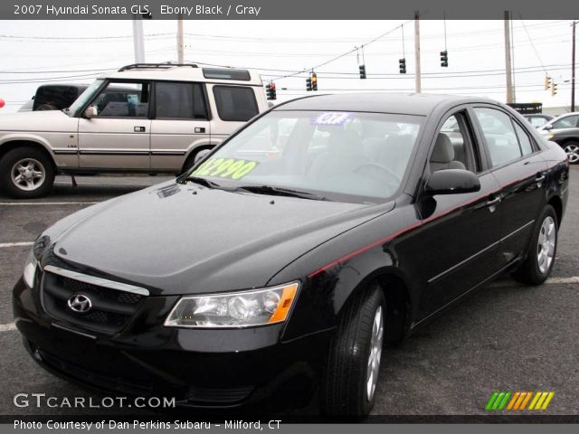 2007 Hyundai Sonata GLS in Ebony Black