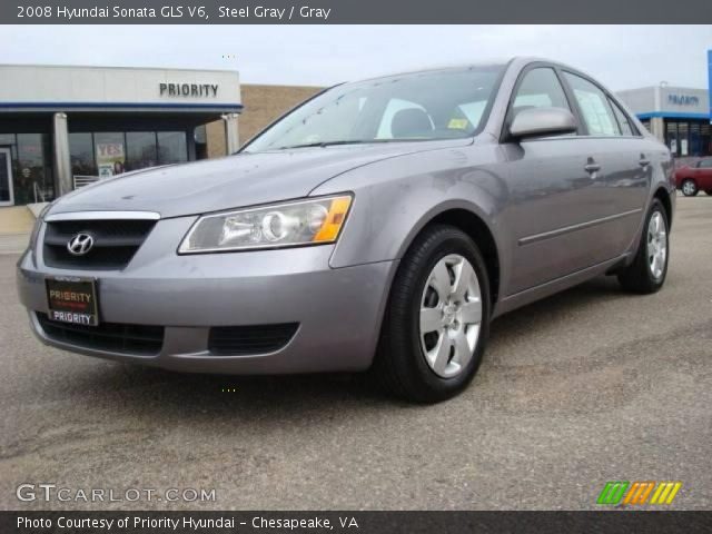 2008 Hyundai Sonata GLS V6 in Steel Gray