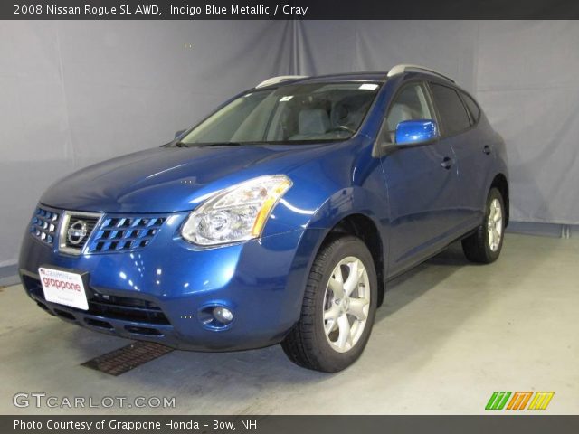 2008 Nissan Rogue SL AWD in Indigo Blue Metallic
