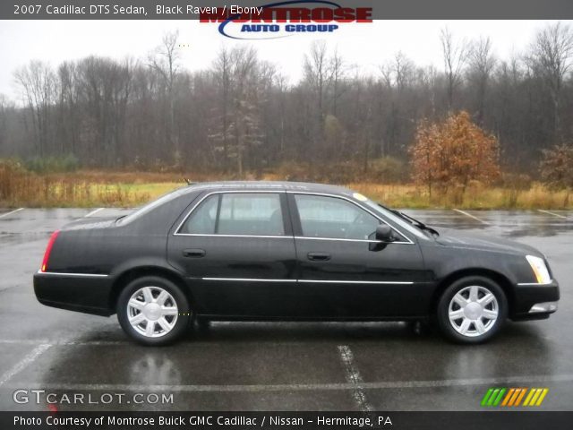 2007 Cadillac DTS Sedan in Black Raven