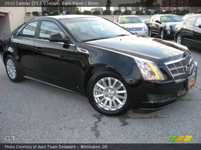 2010 Cadillac CTS 3.0 Sedan in Black Raven