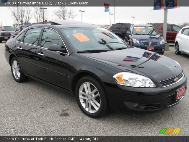 2008 Chevrolet Impala LTZ in Black