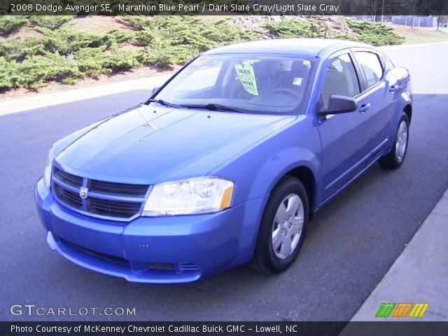 2008 Dodge Avenger SE in Marathon Blue Pearl