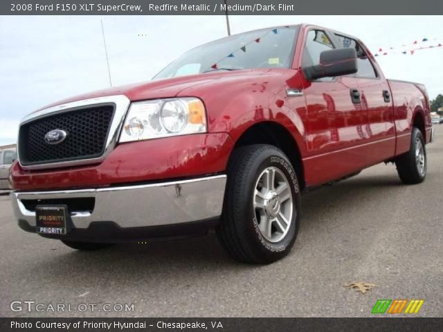 2008 Ford F150 XLT SuperCrew in Redfire Metallic
