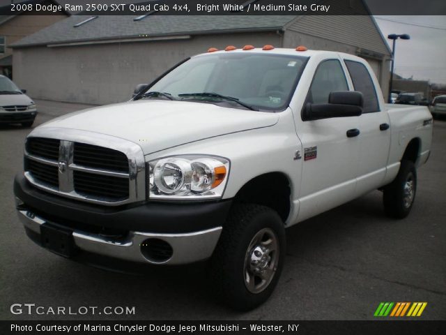 2008 Dodge Ram 2500 SXT Quad Cab 4x4 in Bright White