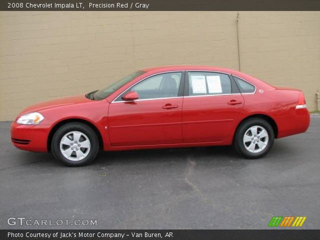 2008 Chevrolet Impala LT in Precision Red
