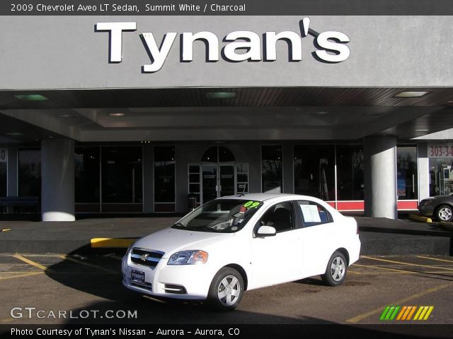 2009 Chevrolet Aveo LT Sedan in Summit White