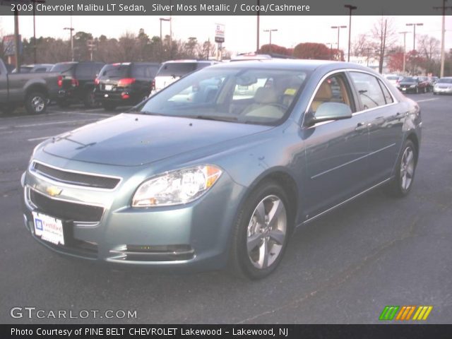 2009 Chevrolet Malibu LT Sedan in Silver Moss Metallic