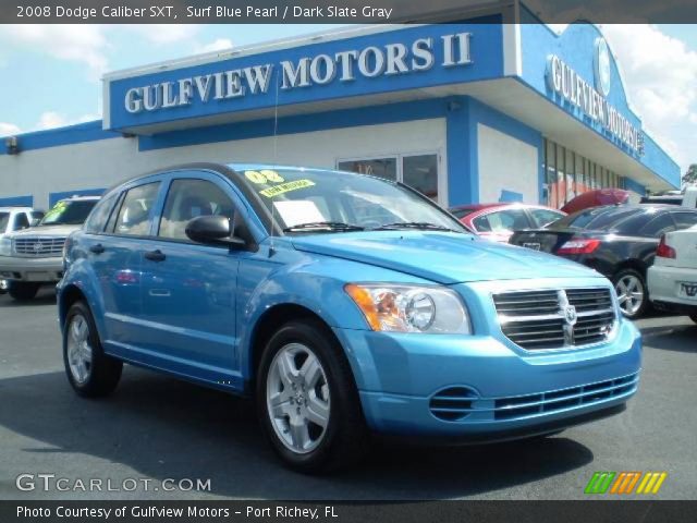 2008 Dodge Caliber SXT in Surf Blue Pearl
