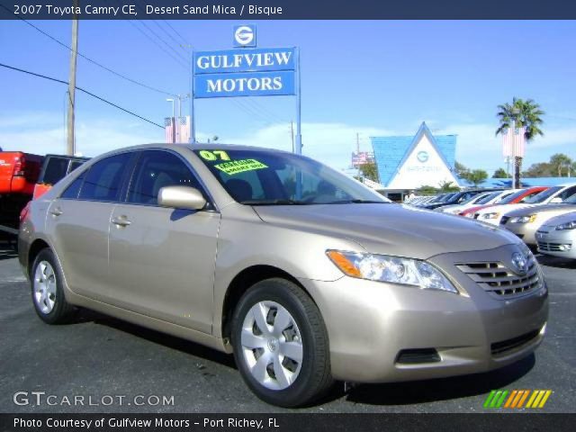 2007 Toyota Camry CE in Desert Sand Mica
