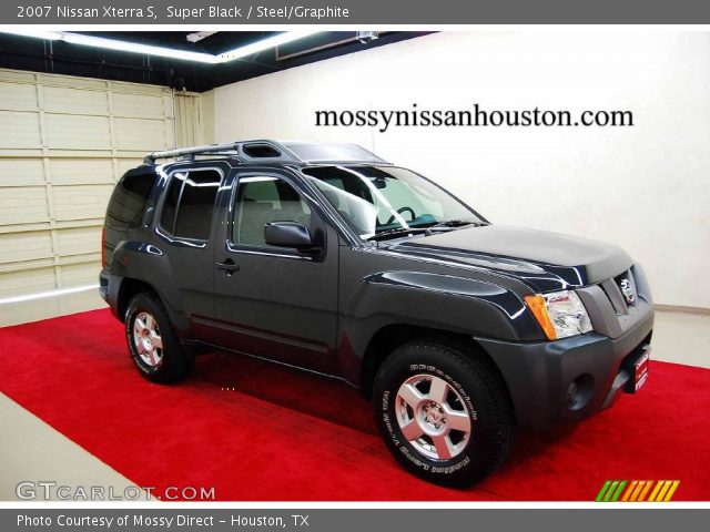 2007 Nissan Xterra S in Super Black