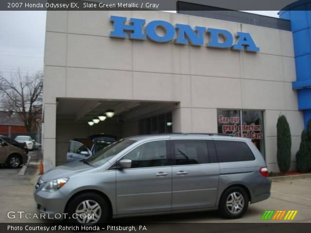 2007 Honda Odyssey EX in Slate Green Metallic