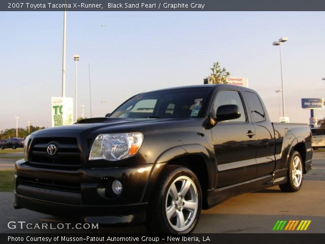 2007 Toyota Tacoma X-Runner in Black Sand Pearl