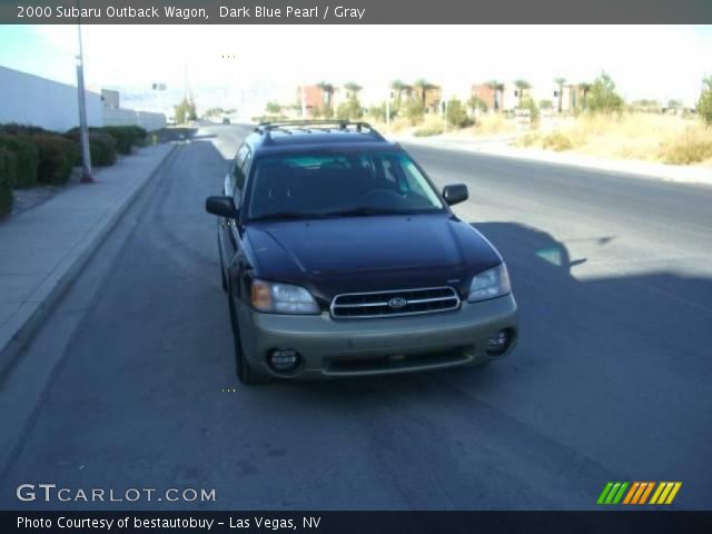 Dark Blue Pearl 2000 Subaru Outback Wagon Gray Interior Gtcarlot