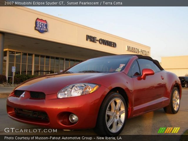 2007 Mitsubishi Eclipse Spyder GT in Sunset Pearlescent