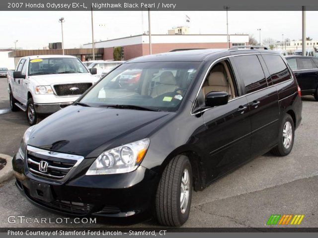 2007 Honda Odyssey EX-L in Nighthawk Black Pearl