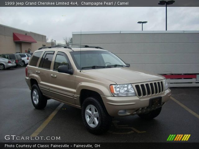 1999 Jeep Grand Cherokee Limited 4x4 in Champagne Pearl