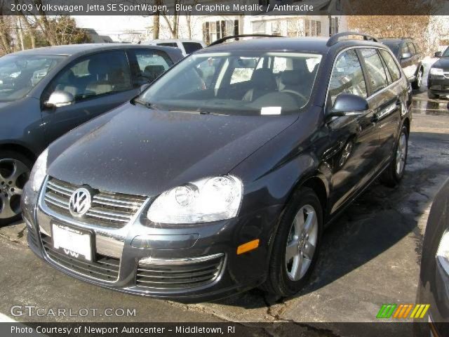 2009 Volkswagen Jetta SE SportWagen in Blue Graphite Metallic