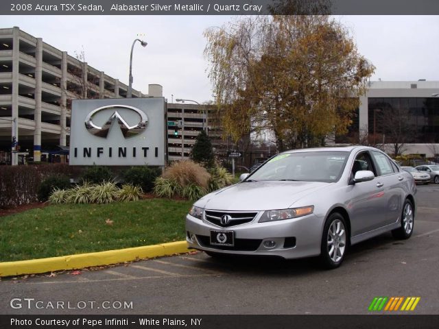 2008 Acura TSX Sedan in Alabaster Silver Metallic