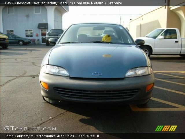 1997 Chevrolet Cavalier Sedan in Medium Opal Blue Metallic
