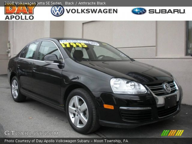 2008 Volkswagen Jetta SE Sedan in Black