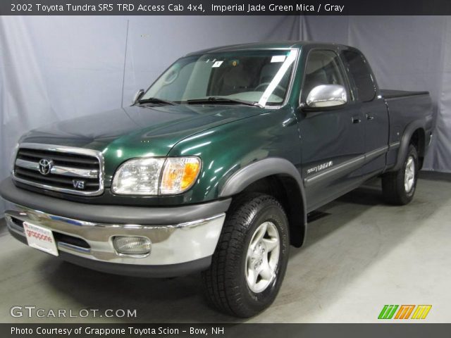 2002 Toyota Tundra SR5 TRD Access Cab 4x4 in Imperial Jade Green Mica