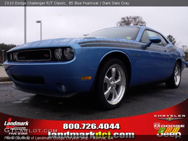 2010 Dodge Challenger R/T Classic in B5 Blue Pearlcoat