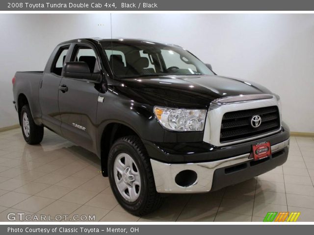 2008 Toyota Tundra Double Cab 4x4 in Black