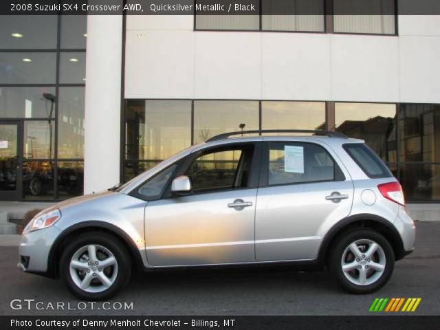 2008 Suzuki SX4 Crossover AWD in Quicksilver Metallic