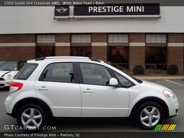 2009 Suzuki SX4 Crossover AWD in White Water Pearl