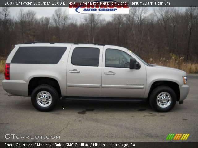 2007 Chevrolet Suburban 2500 LT 4x4 in Silver Birch Metallic