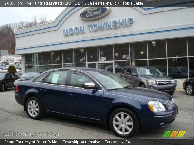 2006 Ford Five Hundred Limited AWD in Dark Blue Pearl Metallic