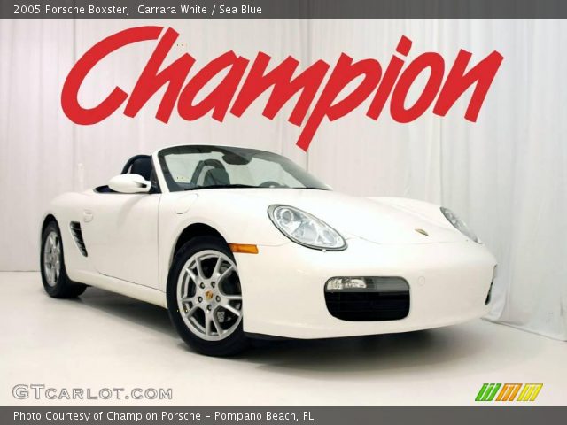 2005 Porsche Boxster  in Carrara White