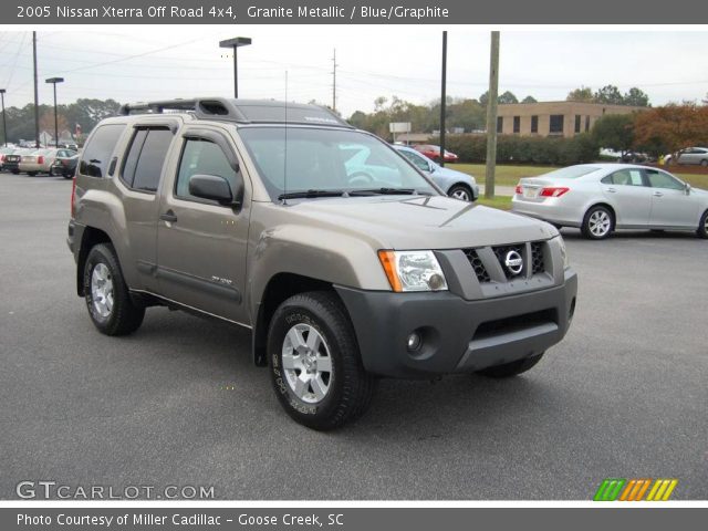 2005 Nissan Xterra Off Road 4x4 in Granite Metallic