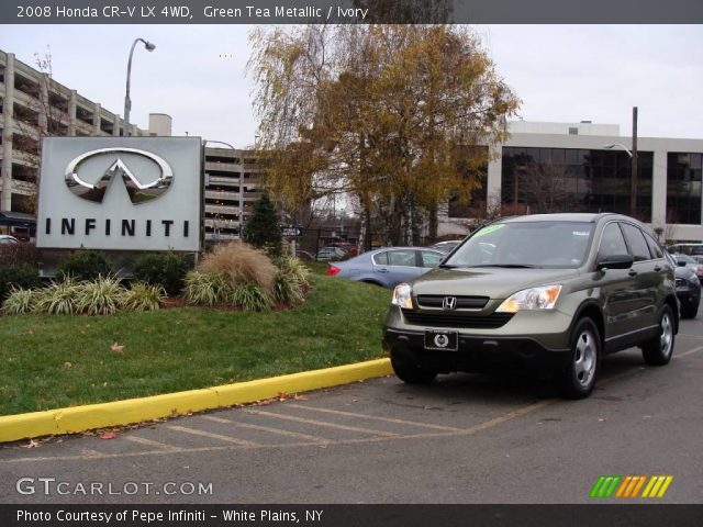 2008 Honda CR-V LX 4WD in Green Tea Metallic